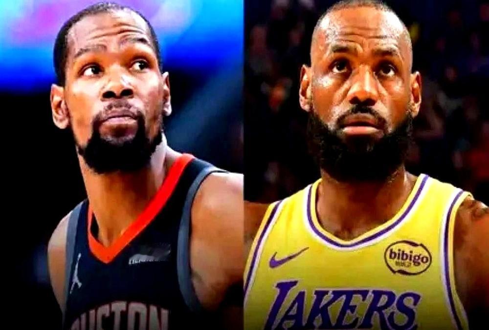 杜兰特推特互喷，詹姆斯年入十亿今早刷到两条推送，一条是杜兰特凌晨3点怼湖人粉丝，