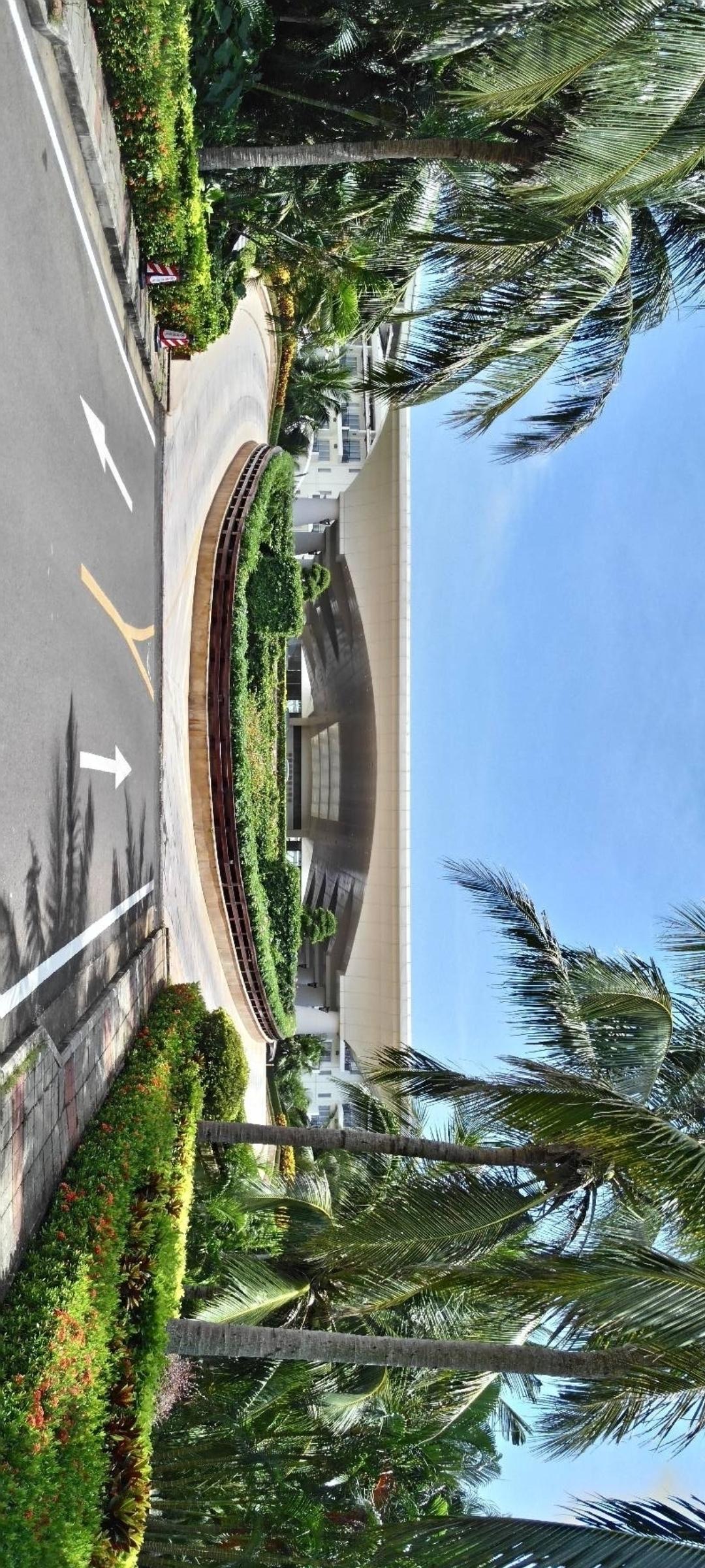 阳光洒满的度假胜地，绿意盎然，美不胜收！🌴🏖️