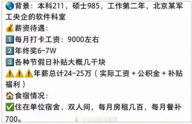 军工央企软件科室的真实情况。 ​​​