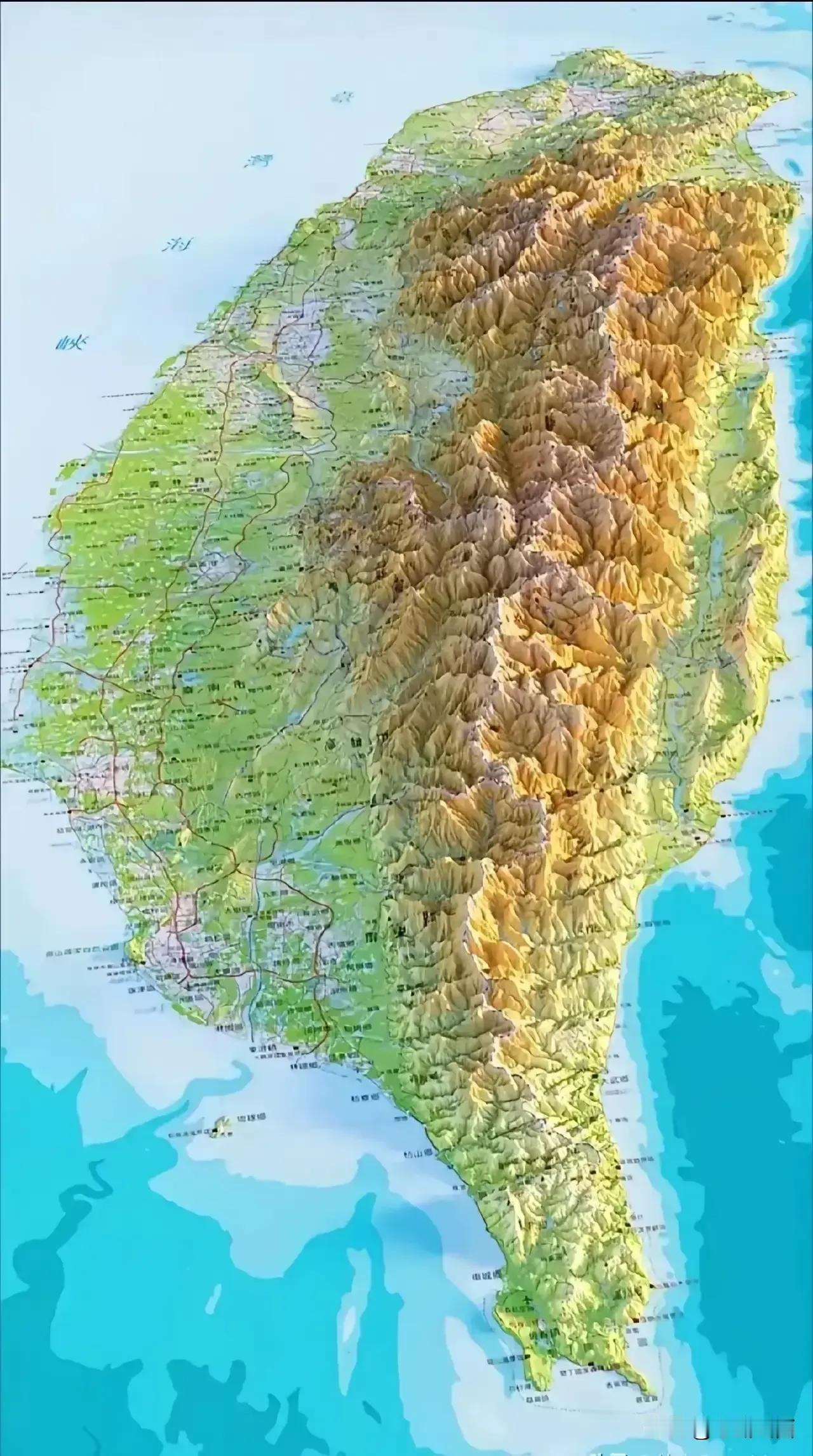 很多人拿这两个地区做对比，说是面积相当，人口差不多？台湾和山西很多地方有相似之处