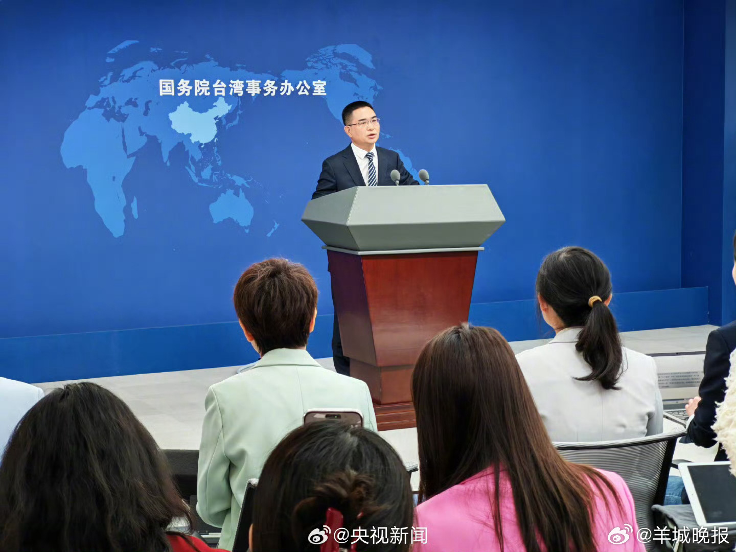 【#国台办回应众多台湾电影大陆上映#】今天，国务院台办举行例行新闻发布会。总台记