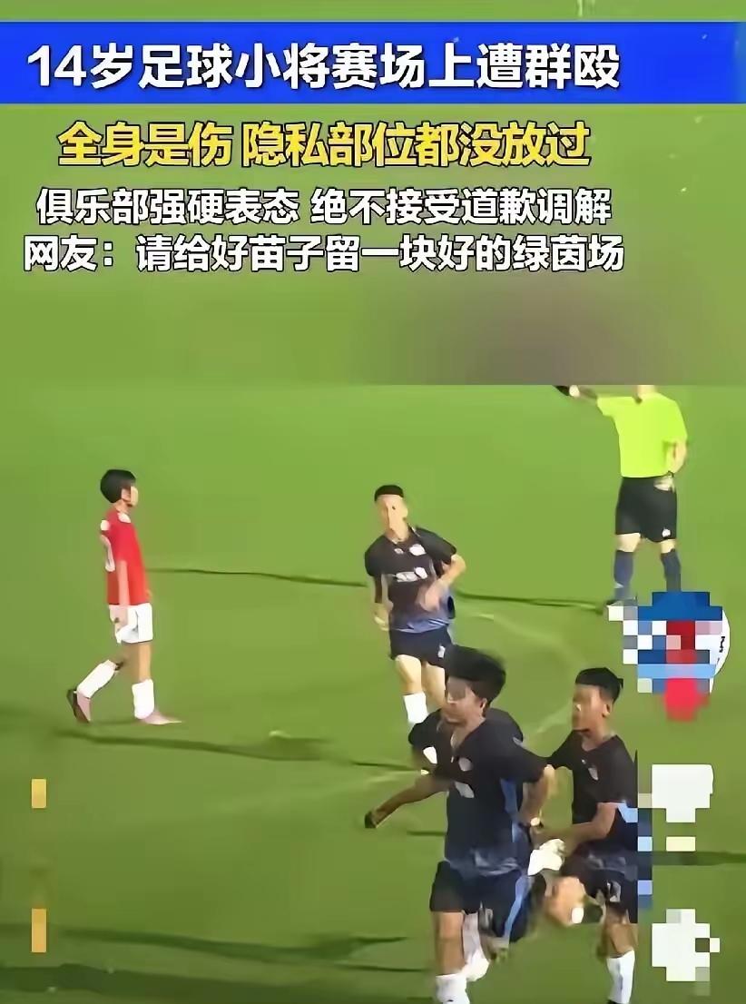 14岁的足球小将张皓烨，刚从意大利赢球回来，没倒在对手的铲球下，反倒在国内的交流