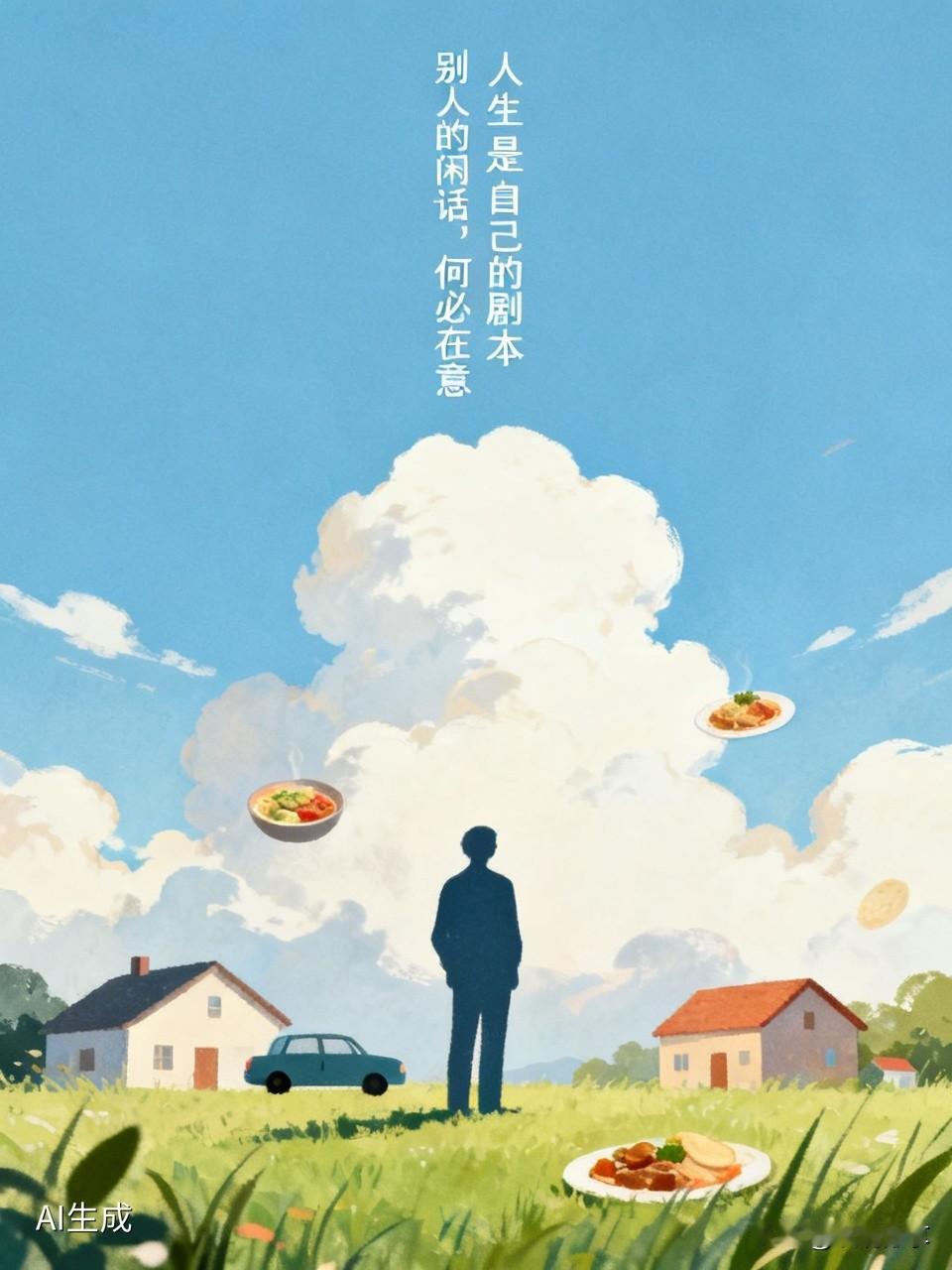 人到中年，耳边闲言碎语不断。朋友圈、茶水间，总有人在背后议论纷纷。买房买车遭质疑