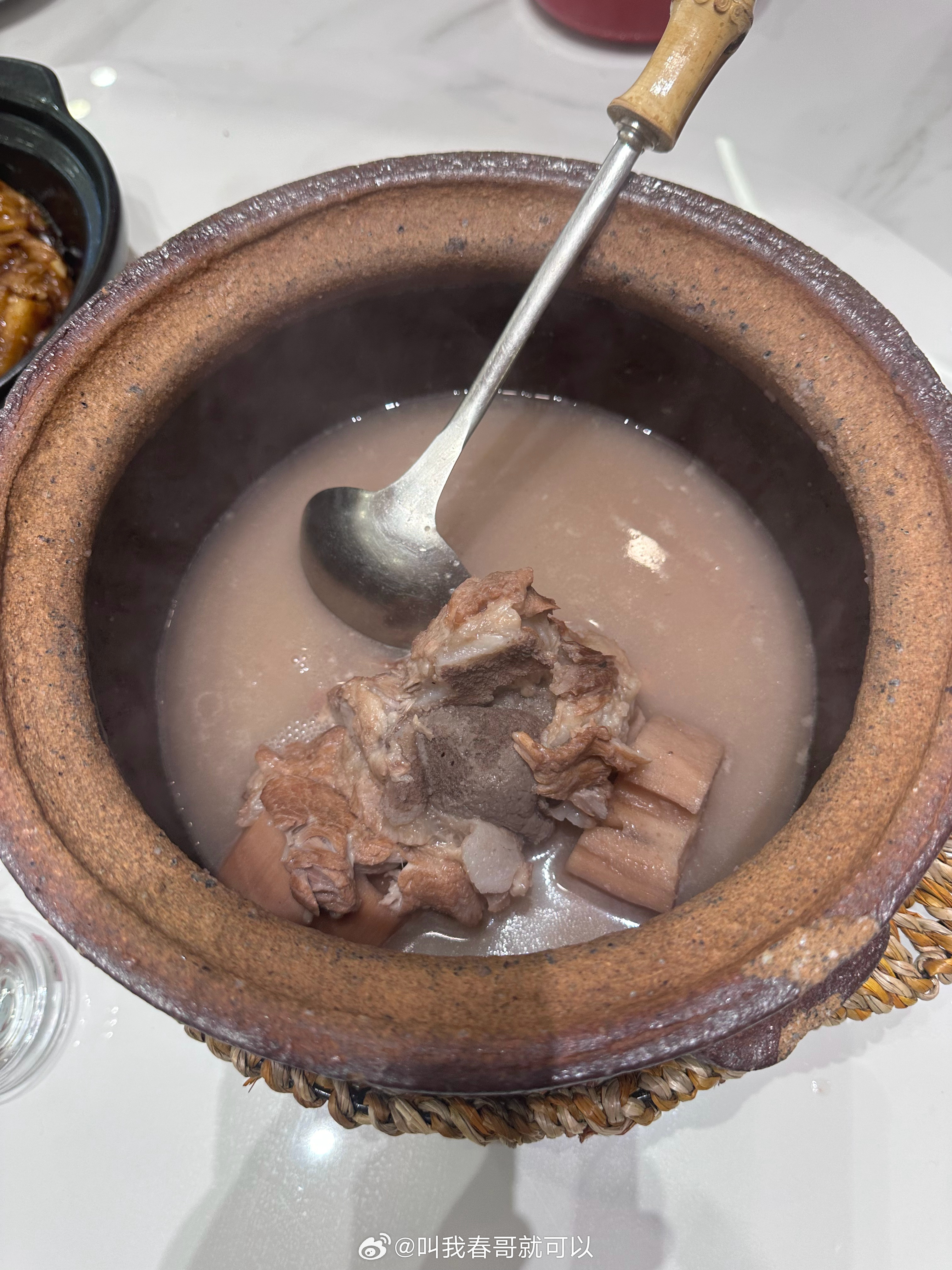 吃个湖北菜。九孔莲藕汤。不可辜负的美食