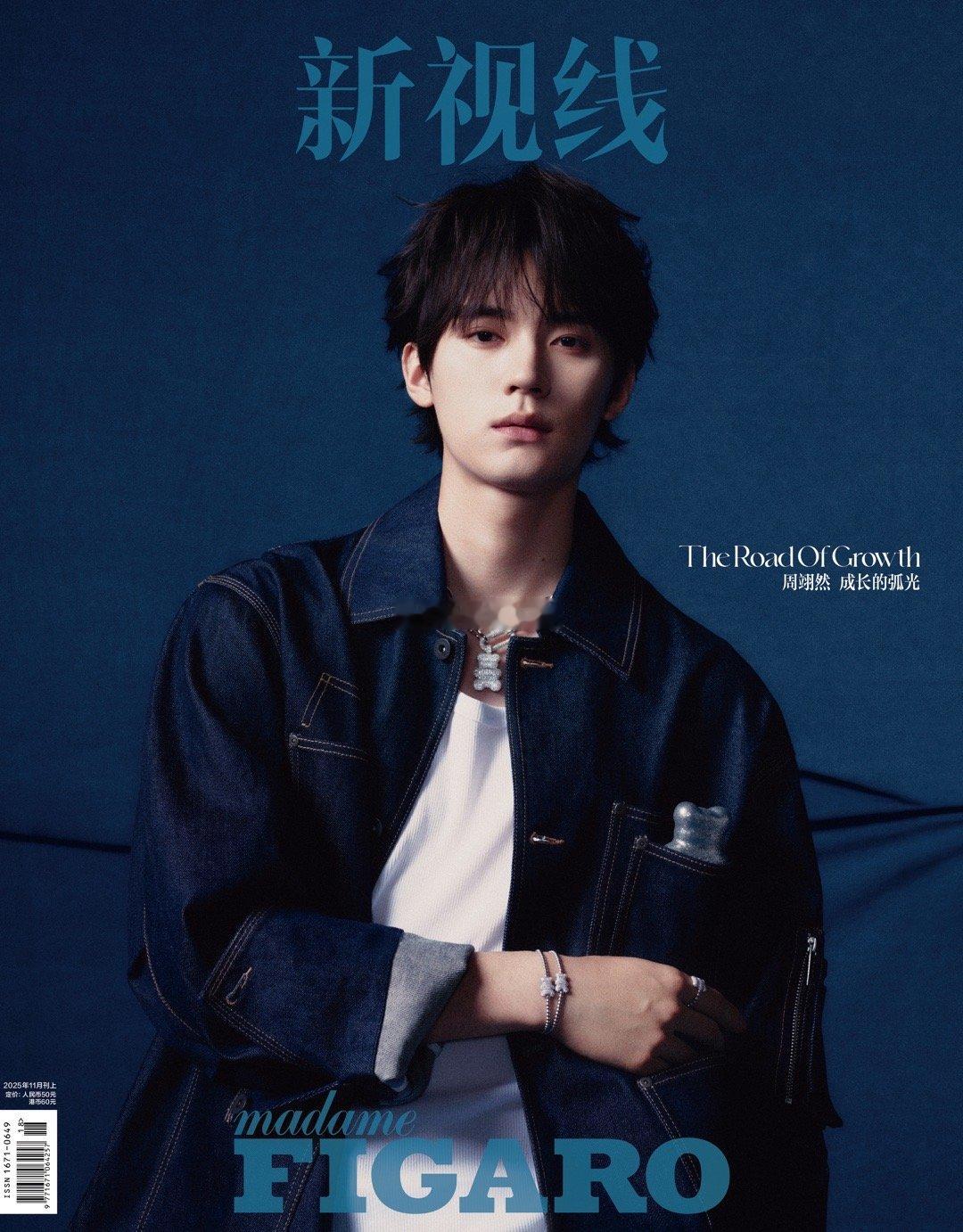 周翊然《费加罗》十一月刊封面🦋周翊然首登主流女刊《MadameFigaro》中