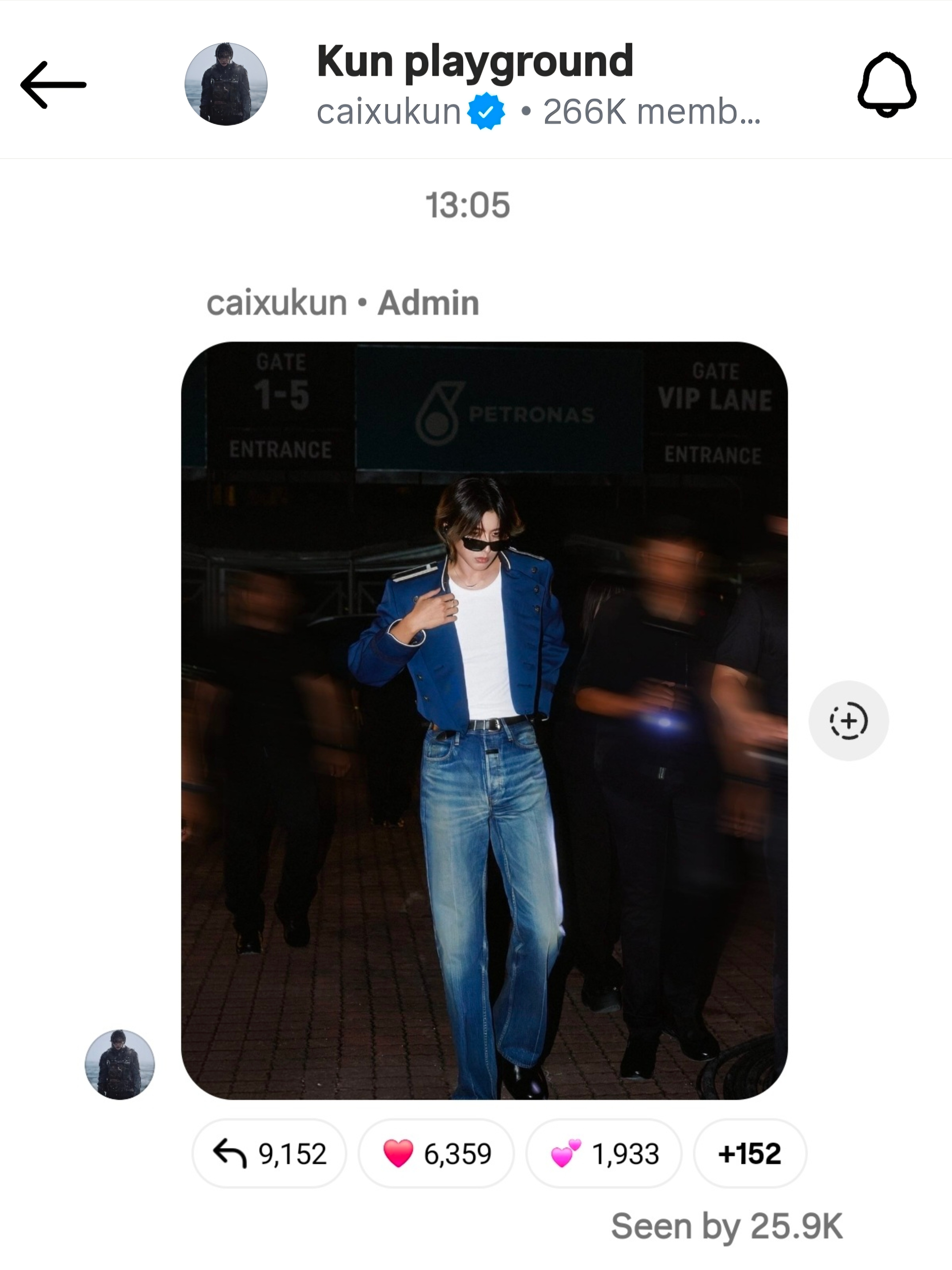 ✍🏻260531蔡徐坤INS快拍、Kun Playground频道、X和FB更