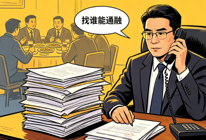 #基层协调工作不能总靠刷人情# 【安徽时评｜#基层工作要让制度扛起协调重任#】遇