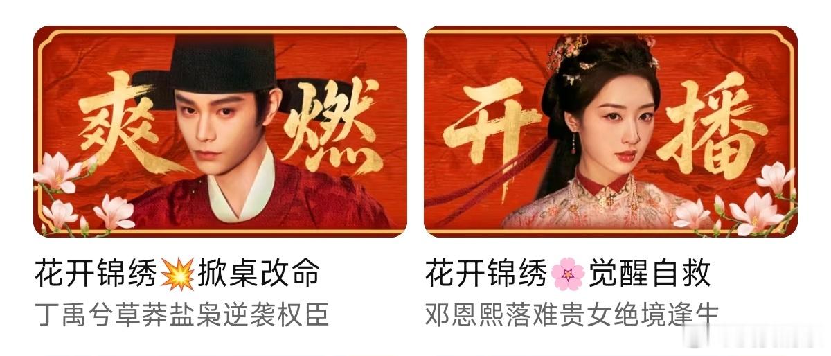 本来出门的，结果被台风困在家，打开花开锦绣开播
