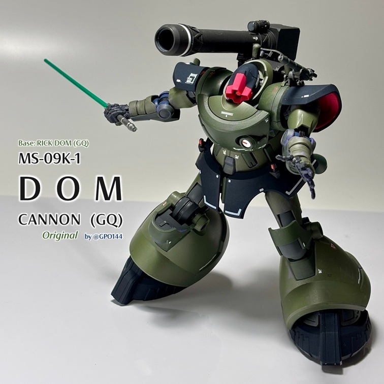 HG 大魔加农（GQ）（by gpo144）高达模型[超话]高达模型 ​​​