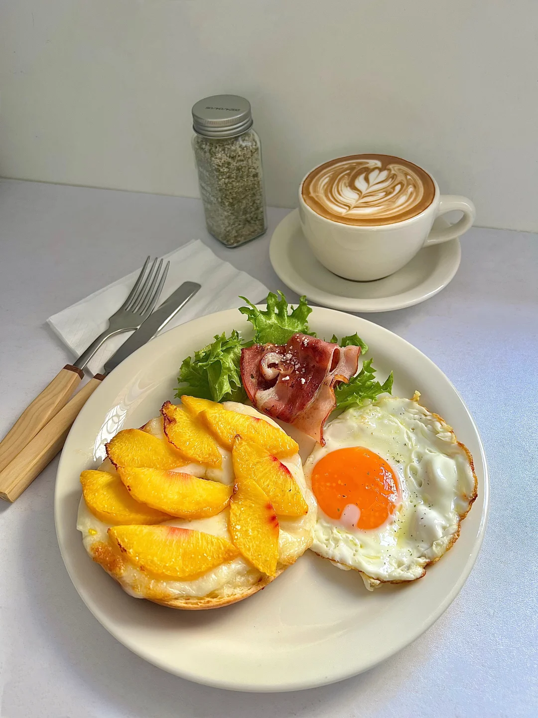 一人食简单早餐☕️～