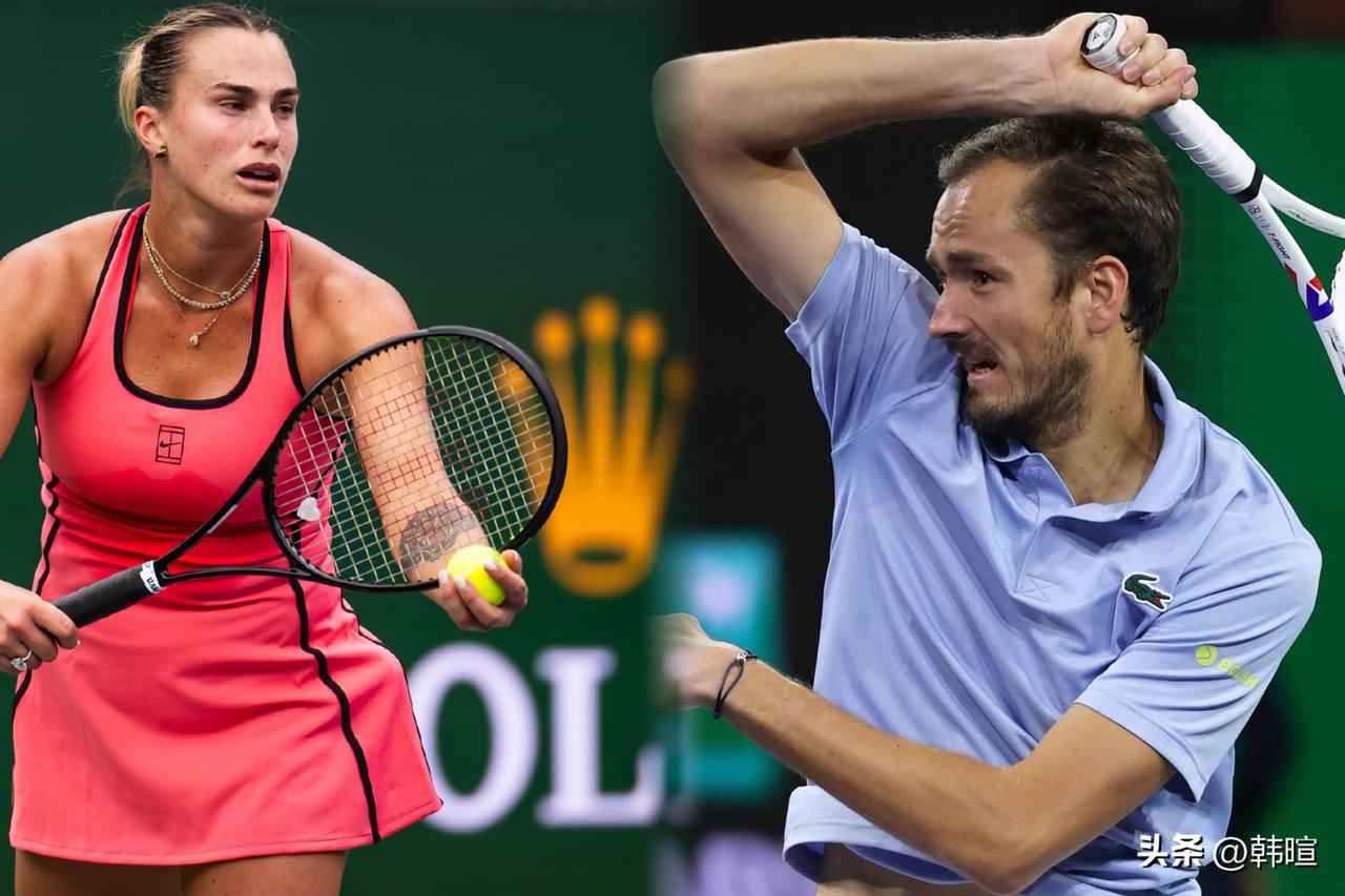 随着梅德维德夫2-0横扫阿尔卡拉斯，印第安维尔斯赛(1000)男单、女单决赛对阵