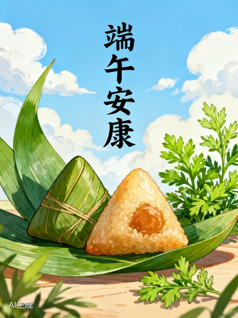 送上一份最美的祝福 端午节到啦，这可是个充满仪式感的节日。纪念屈原、吃粽子、划龙