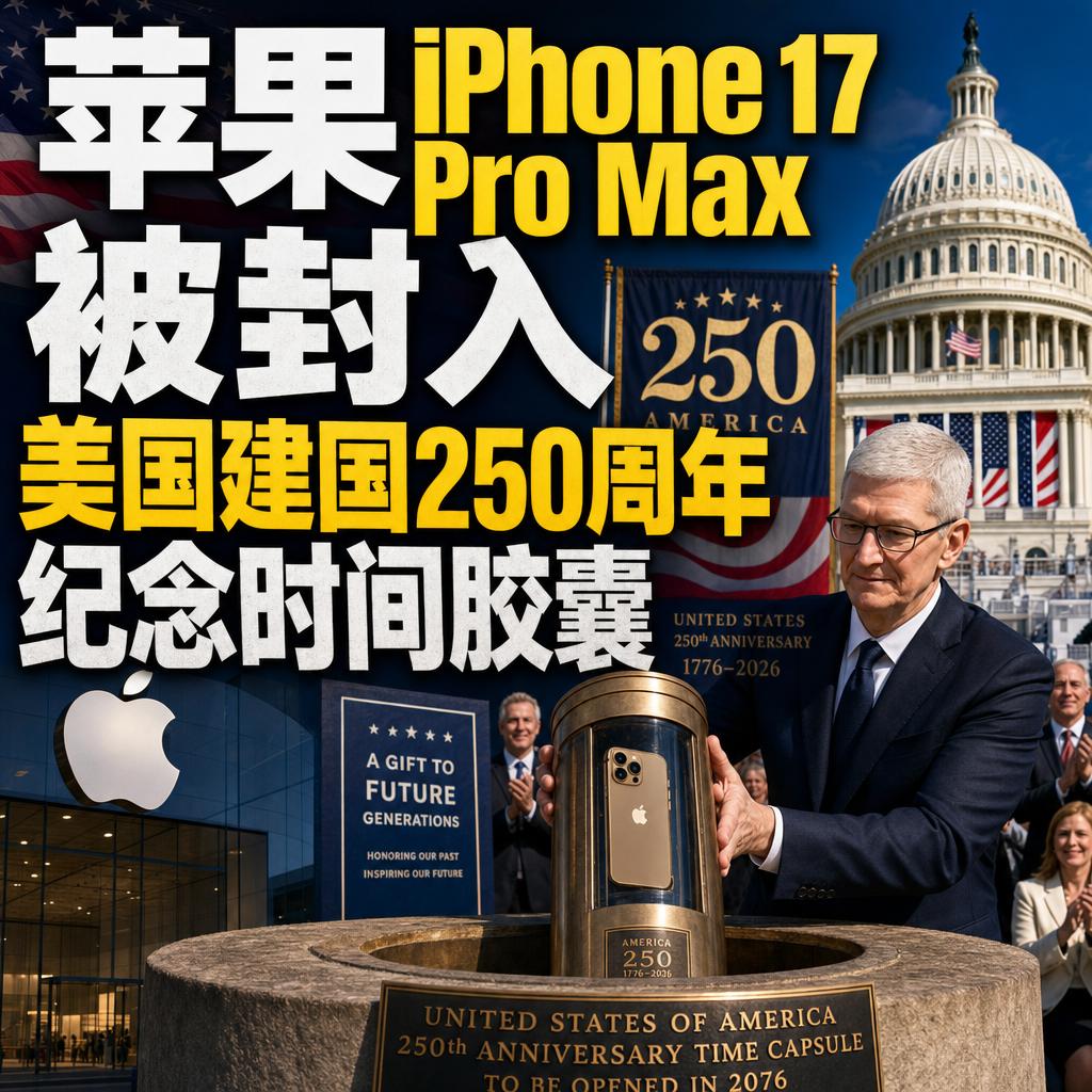 很多人以为，能进时间胶囊的都是稀世珍宝，是黄金、是名画。
但这次美国建国250周