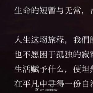 人生感悟 — 在追求完美的成人世界里，我们那些遗憾的部分，总在冬夜沉淀得格外清晰