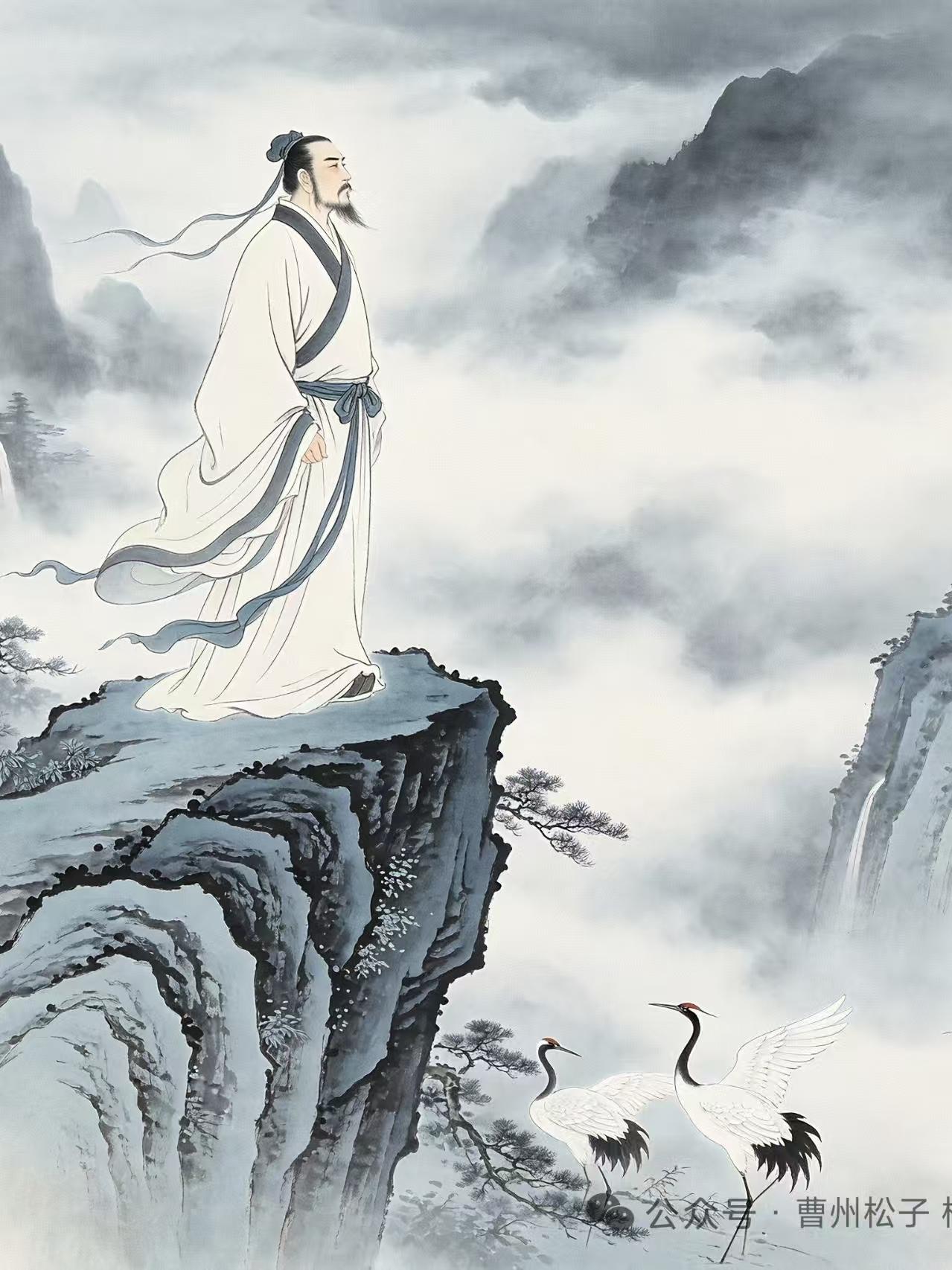 塞鸿秋·人生有悟
静如苍立危峰上，
惊雷过耳心无恙。
俯身拾得寒梅香，
低头养就