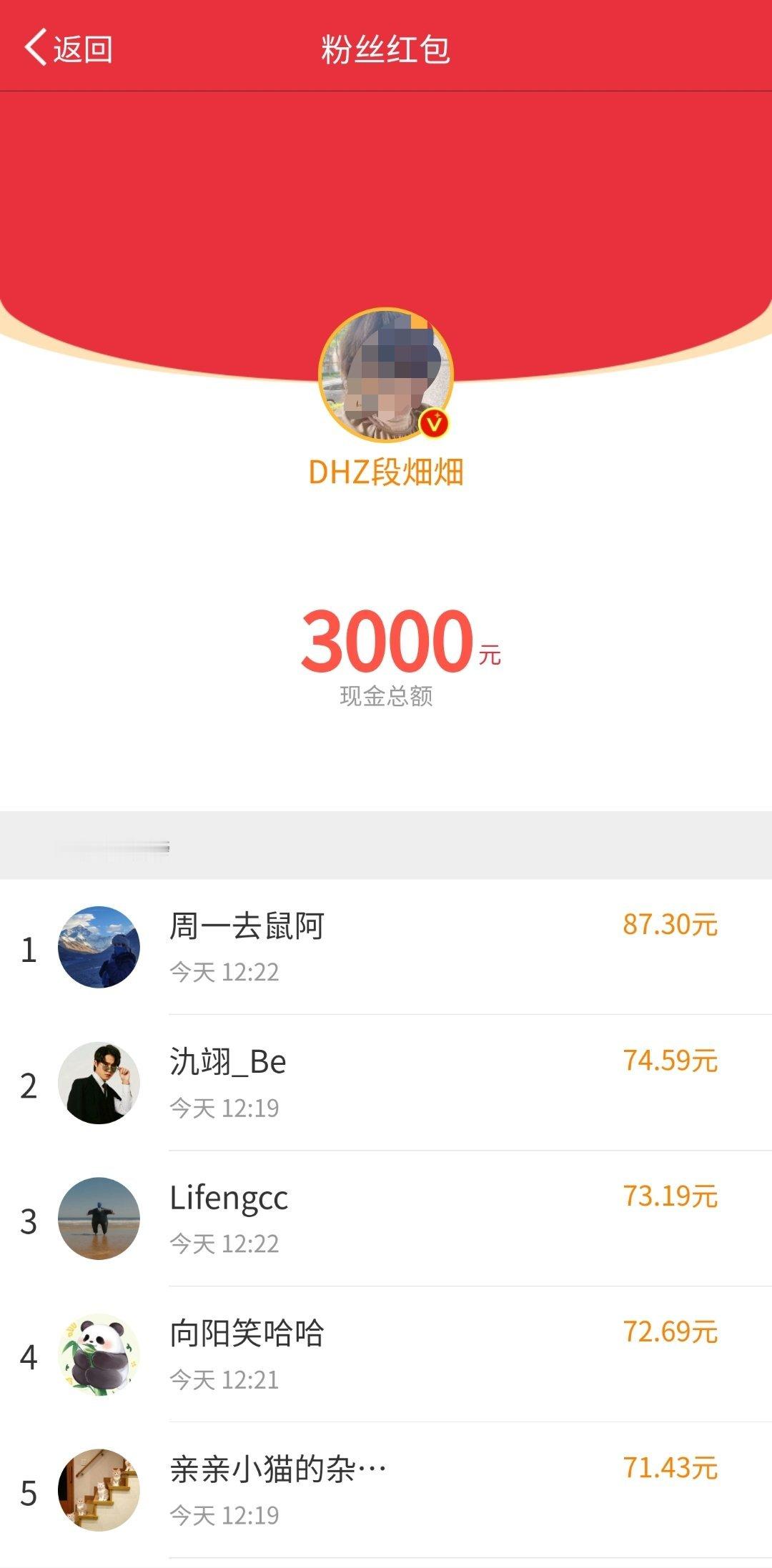 沈太座的红包不是3000，3000只是其中一个。这手笔，让带头大哥，带头大姐，沪