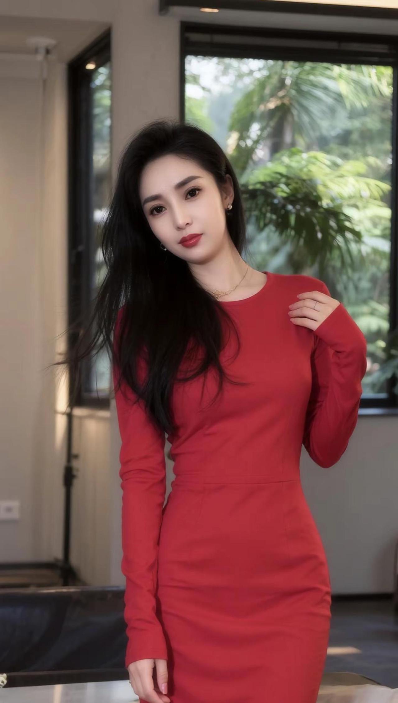 超显身材的小仙女裙装推荐 红色连衣裙