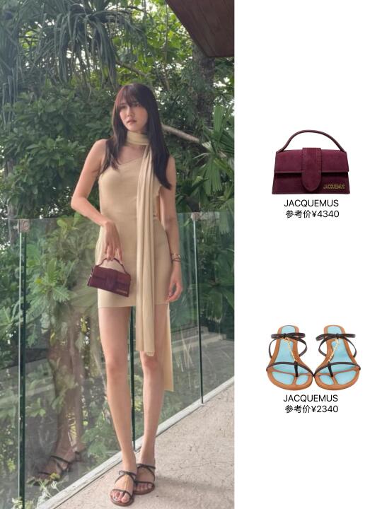 吴千语私服更新，穿着平底鞋的腿都这逆天