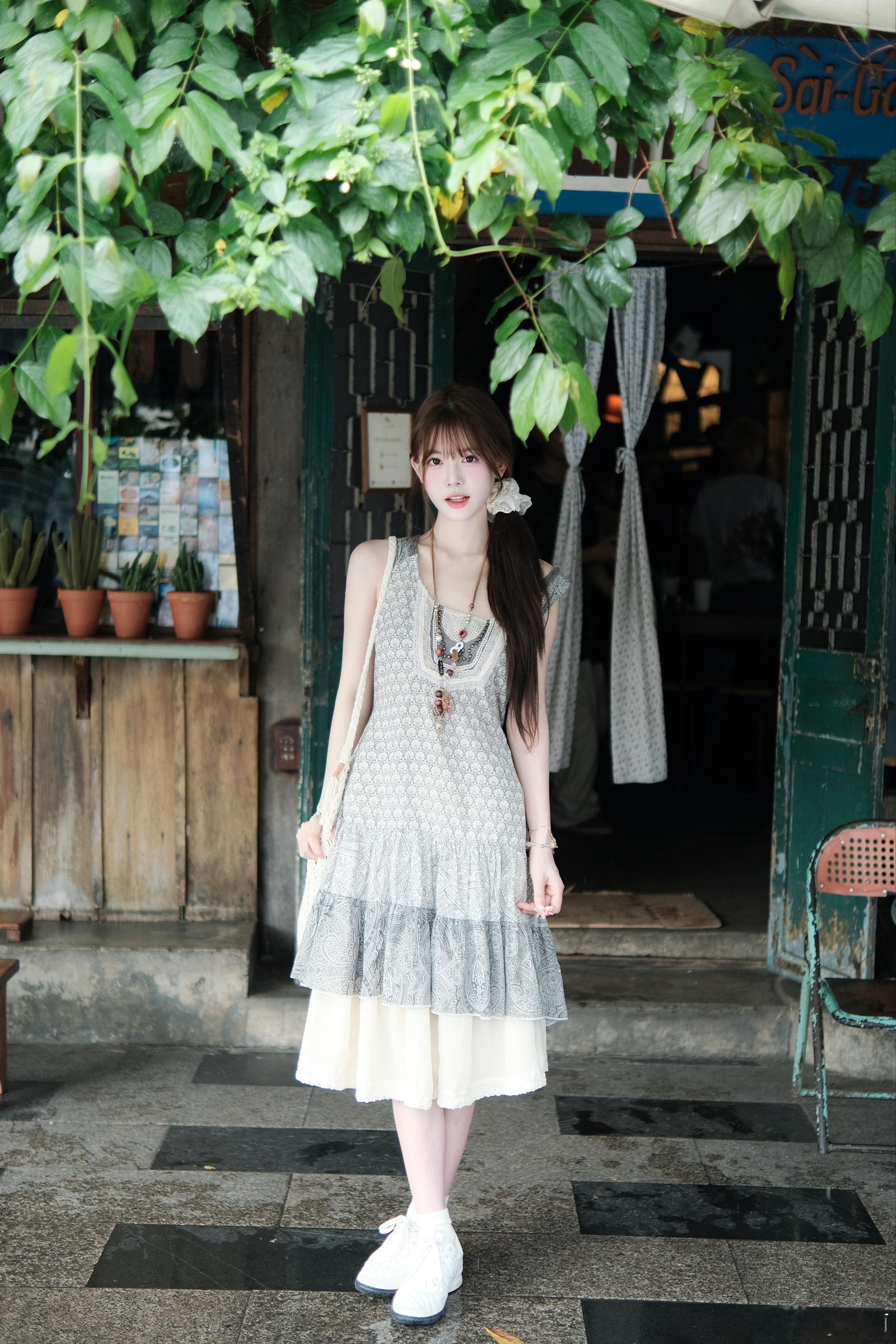 🍃记忆里小城的夏天在胡志明最喜欢的一个小木屋咖啡厅☕️越南旅行人像摄影少女写真