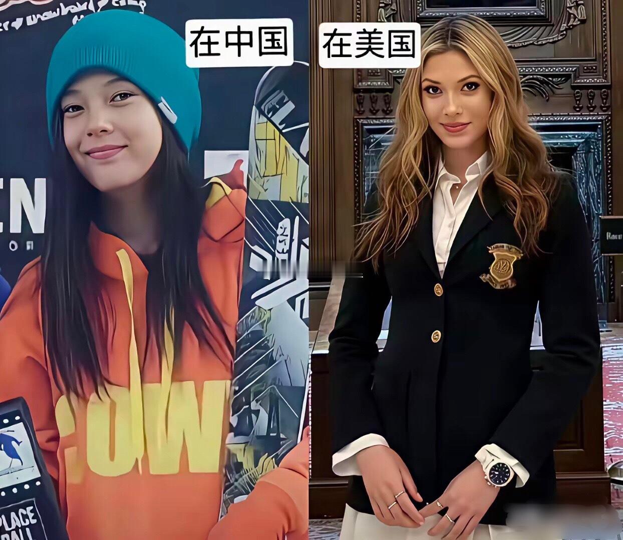 为什么出国之后面相都变了？ 