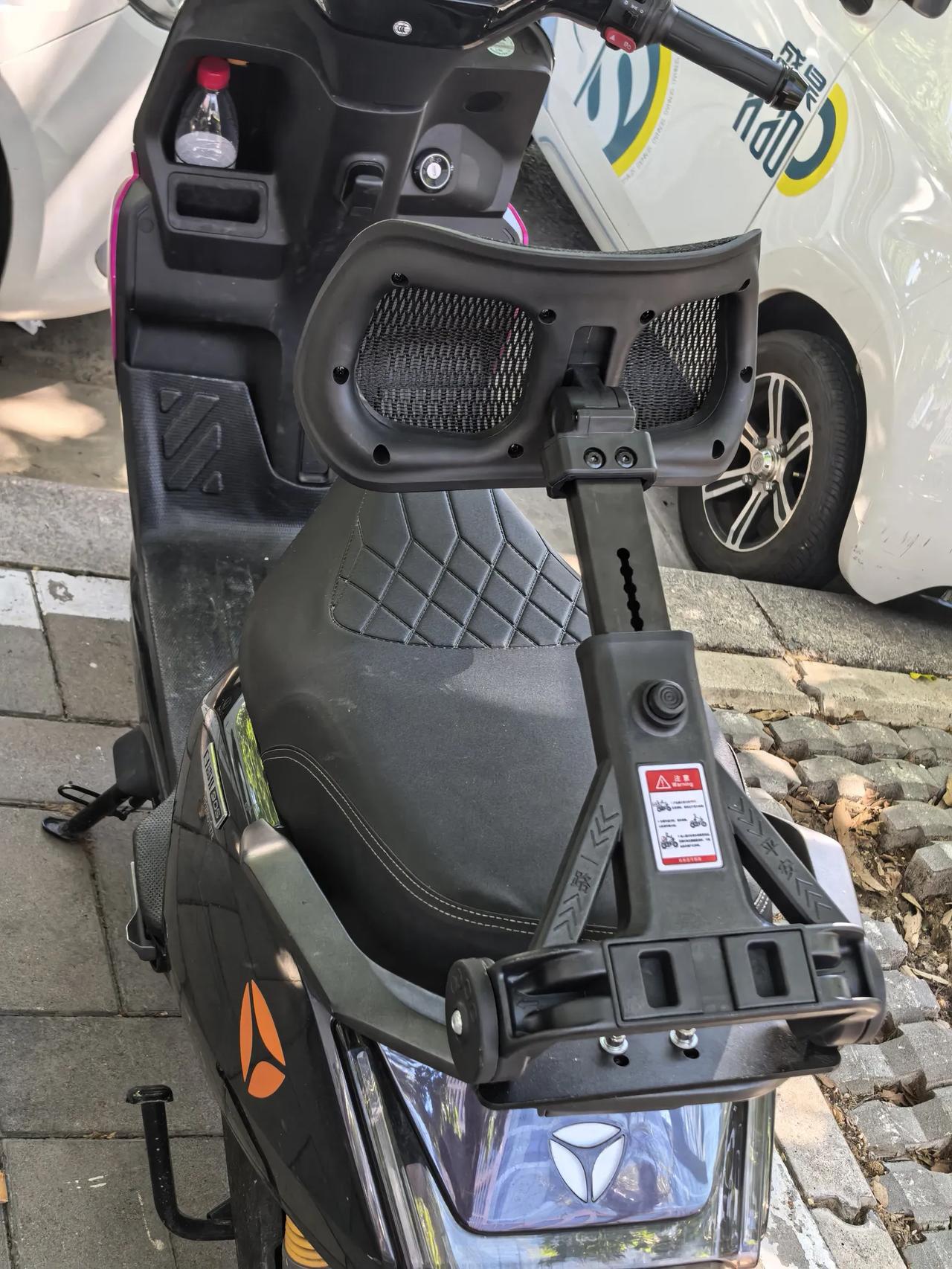 电动车这个支撑配件，哪里有需要哪里就有市场啊，解决长时间骑行的腰疼背疼