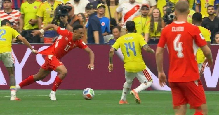 瑞士VS哥伦比亚 90分钟战报：瑞士0-0哥伦比亚，下半场依然乏善可陈机会寥寥，