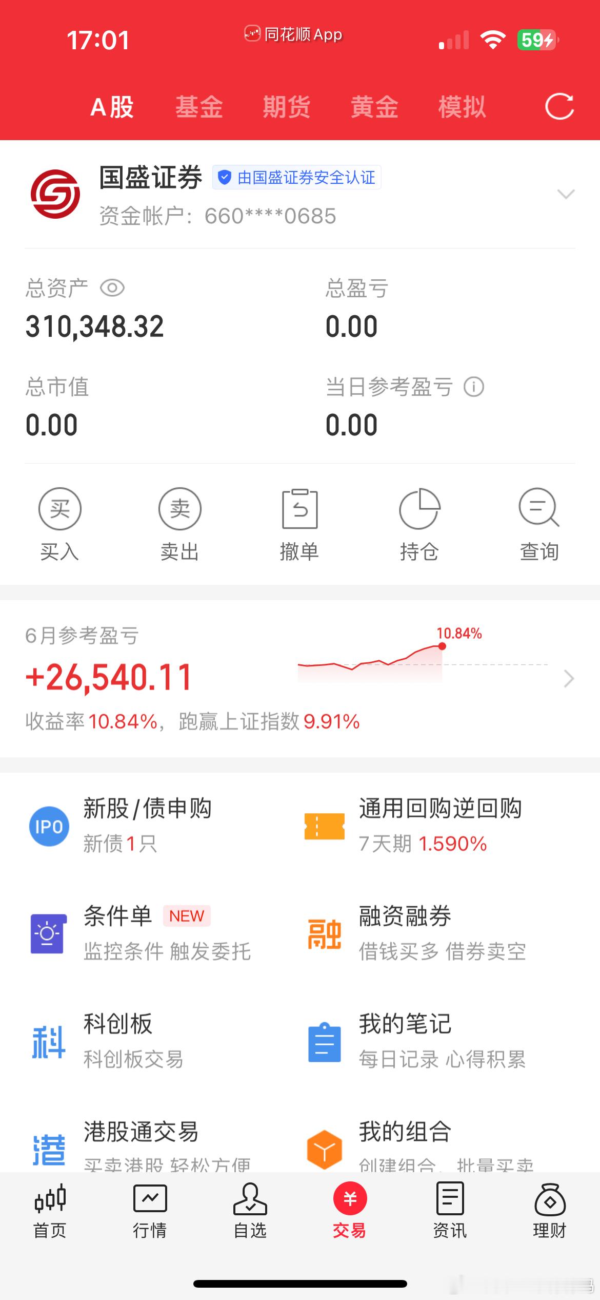 皮卡的基金日常  昨天大清仓。今天成功躲过大跌。后续看看时机在择机进入抄底。本月