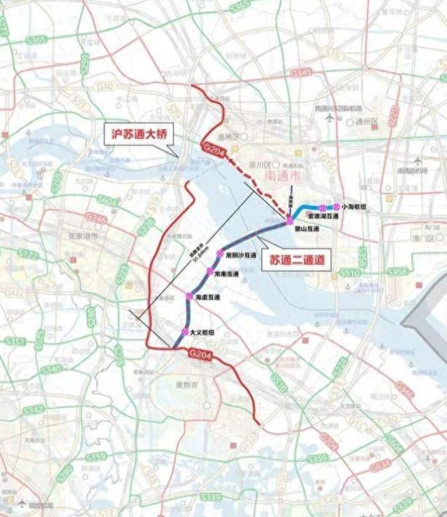 第二过江通道｜江苏单体投资最大公路项目，解决苏通常年拥堵痛点