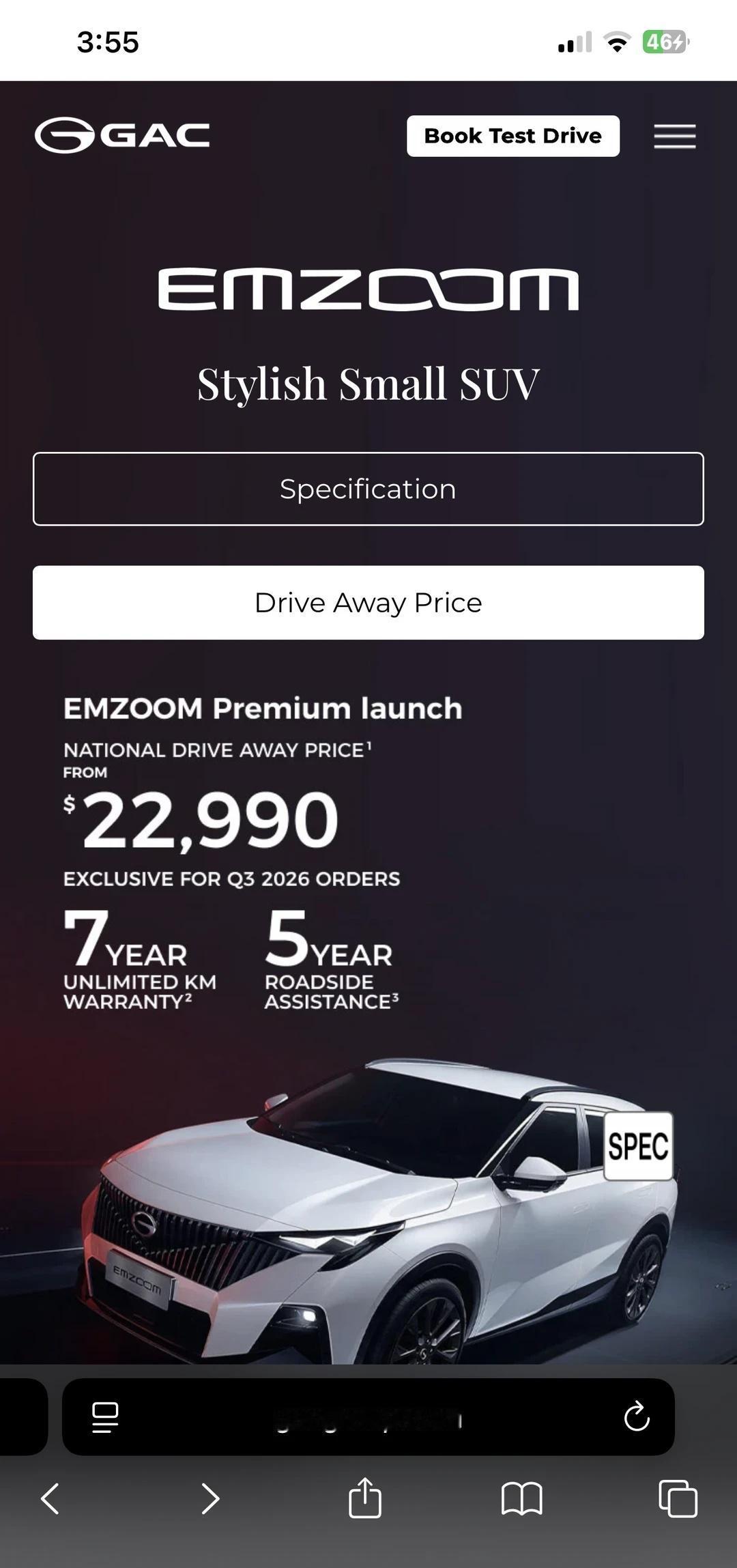 澳洲2万高配新车SUV，有人买过吗
最近看到 GAC EMZOOM Premiu