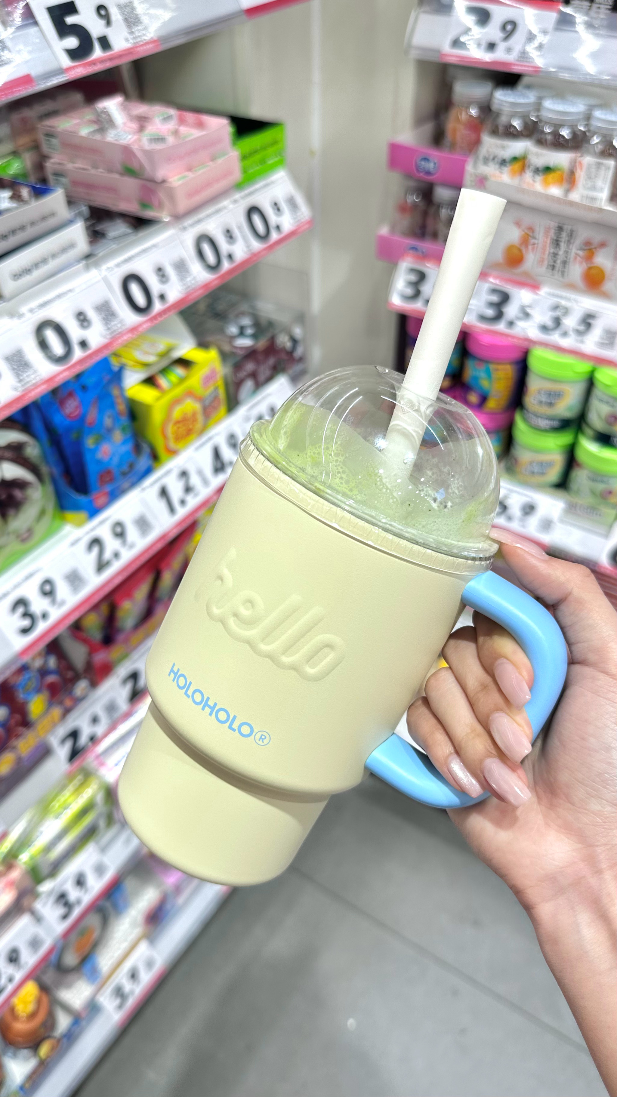 夏天喝东西我就这样保🧊 ！ 