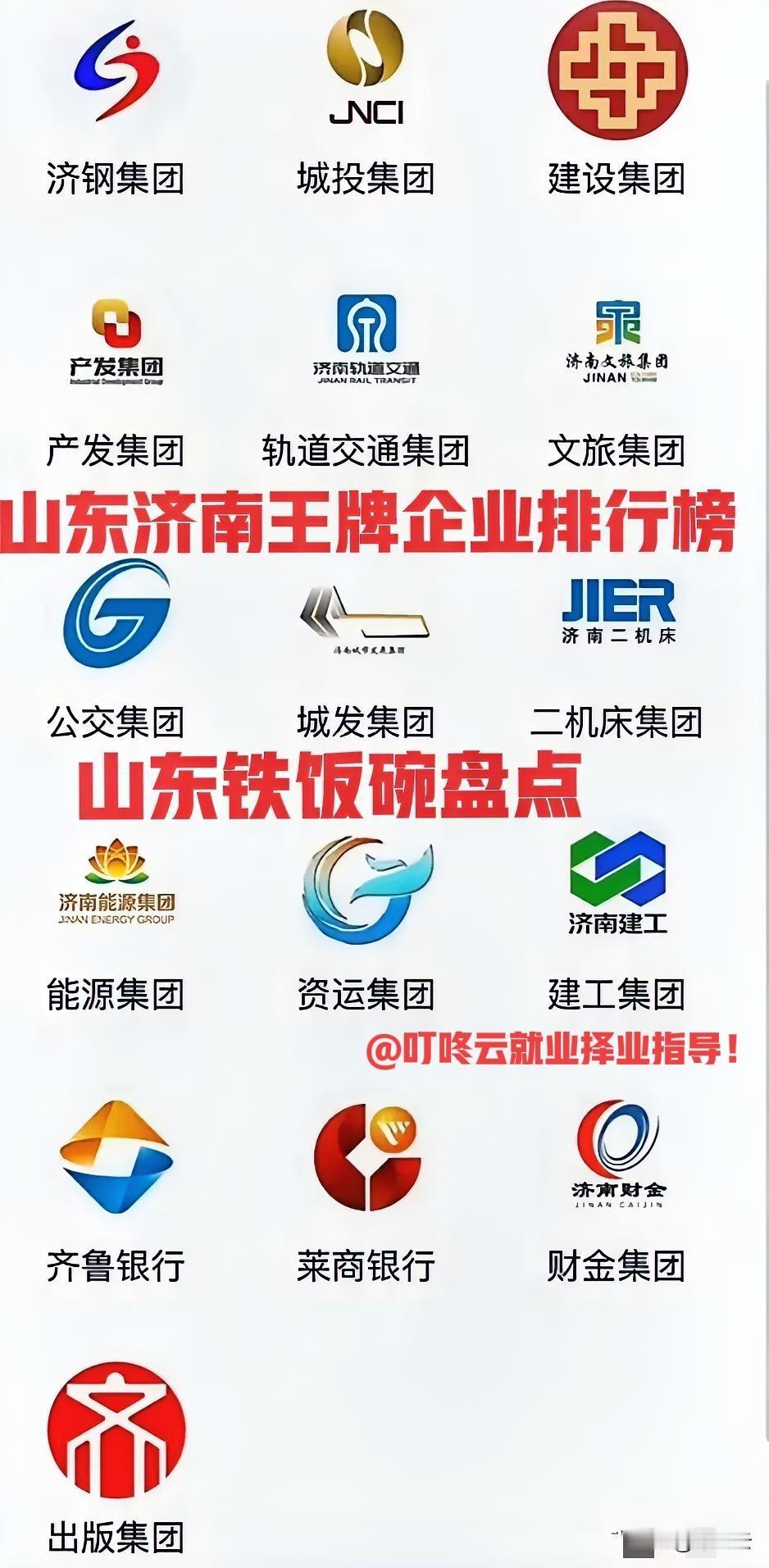 山东铁饭碗集合！2025山东济南王牌企业排行榜！这些都是济南的铁饭碗企业！财金集