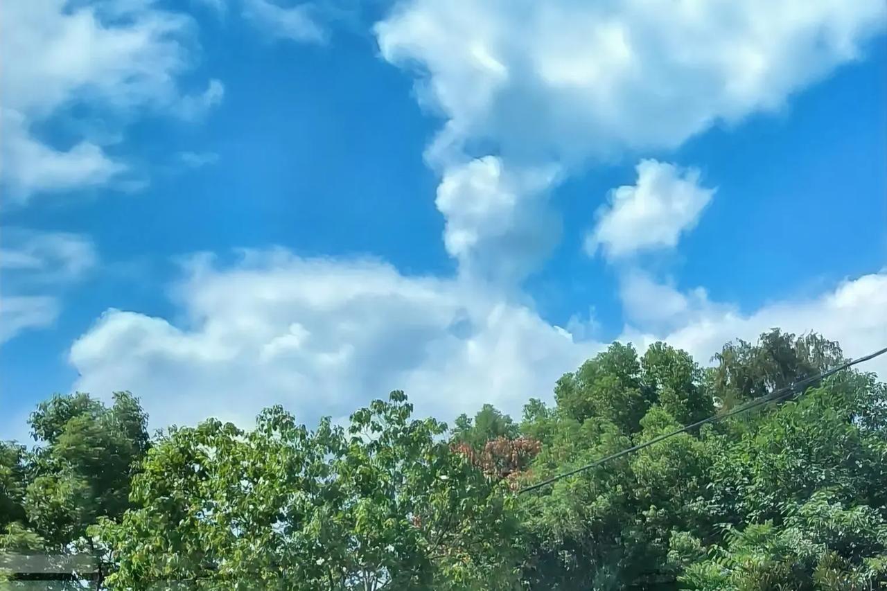 #随手拍一张蓝天白云#