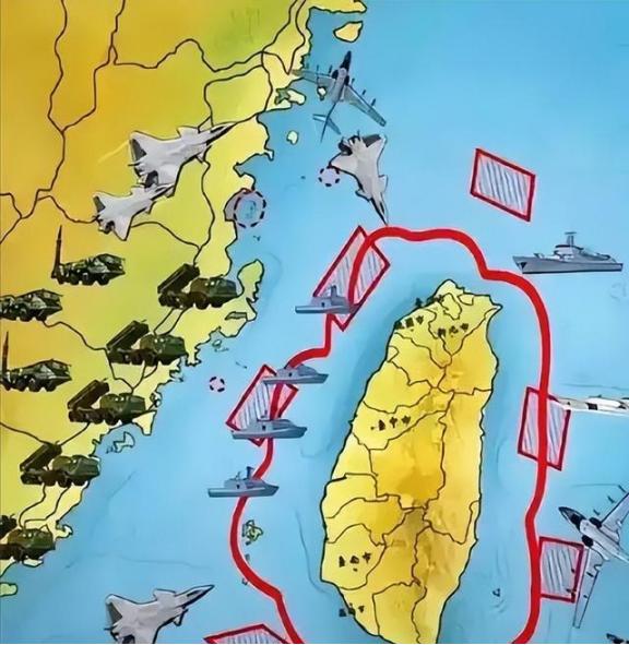 美国现在才后知后觉：中国早把台湾当成了“钓大鱼的饵”，而美军在日韩的基地，正悄悄