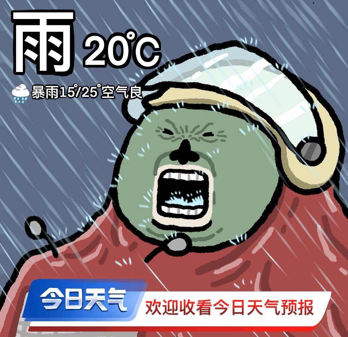 今晚北京的雷暴雨大到我的鞋已成舟…… 