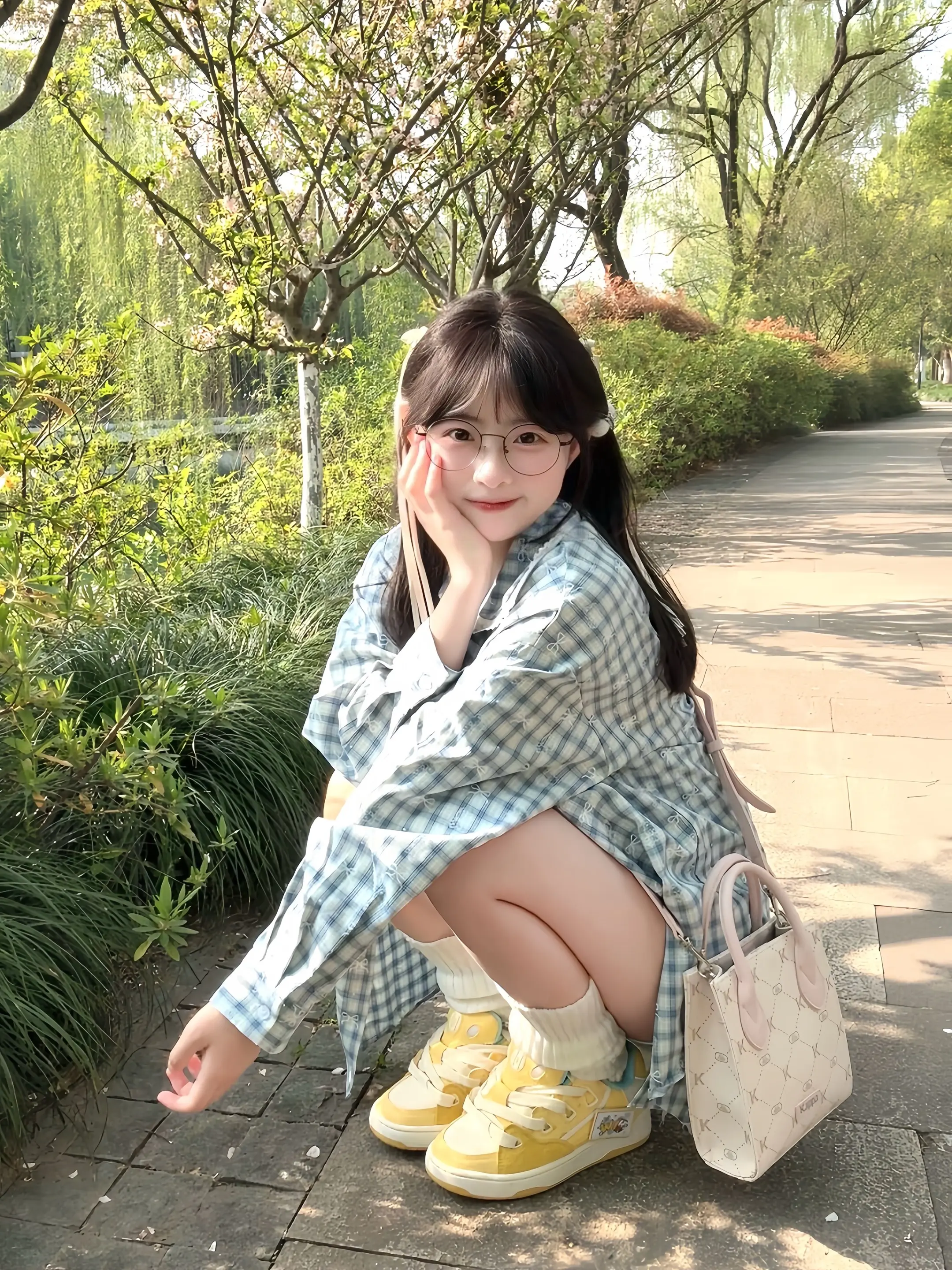 空气像青苹果 公车开满花朵