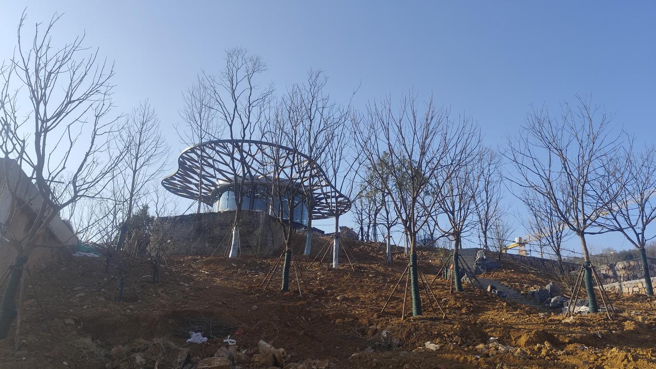 今日去朋友那里，他在矾山工地做文旅工地，快完工了，日复一日年复一年，赚钱养家糊口