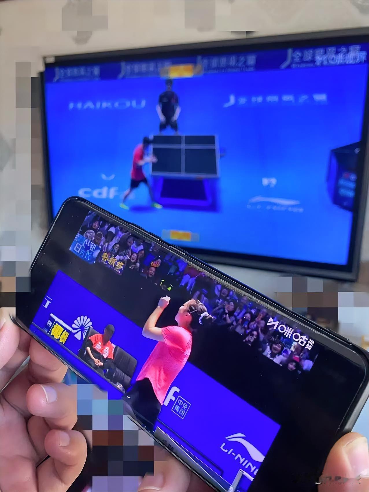 王楚钦的今天比赛必须看，申裕斌和桥本帆乃香两位大美女的缠斗也不能落下。
不够我忙