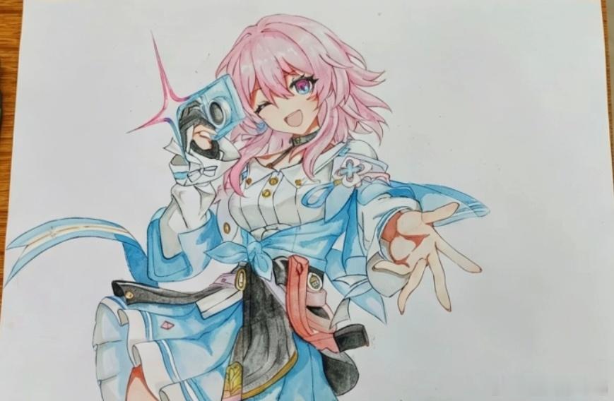 崩坏星穹铁道星穹铁道三周年星穹铁道日常星穹铁道绘画 是我的元气小三月，今天也被她