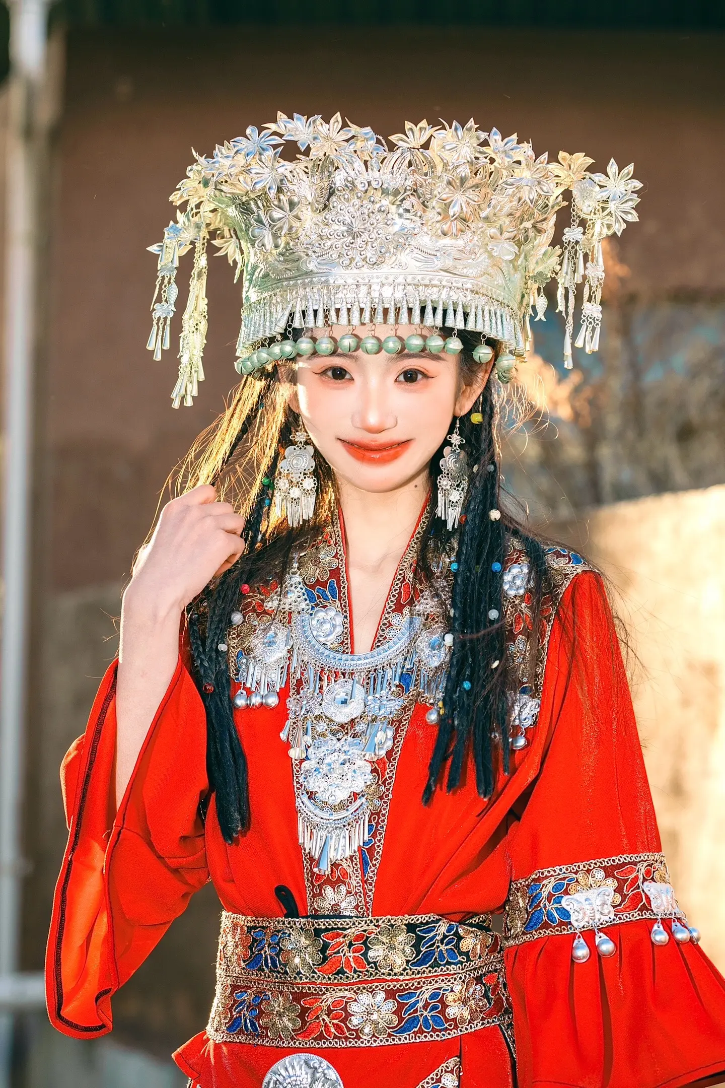 美哭了！总要去一次香格里拉吧。拍一组超美的苗疆少女写真吧！