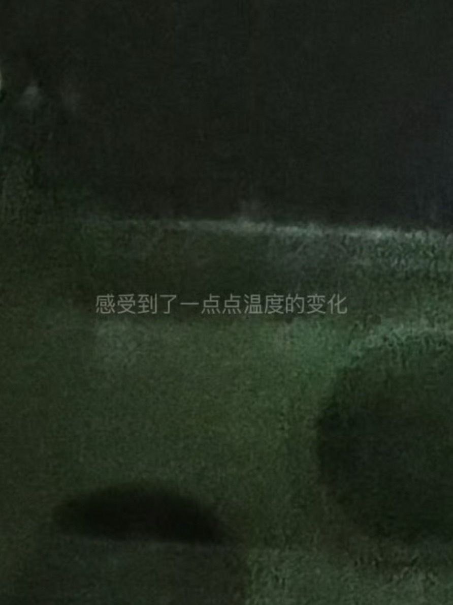 藏字了，“感受到了一点点温度的变化”[可怜] ​​​