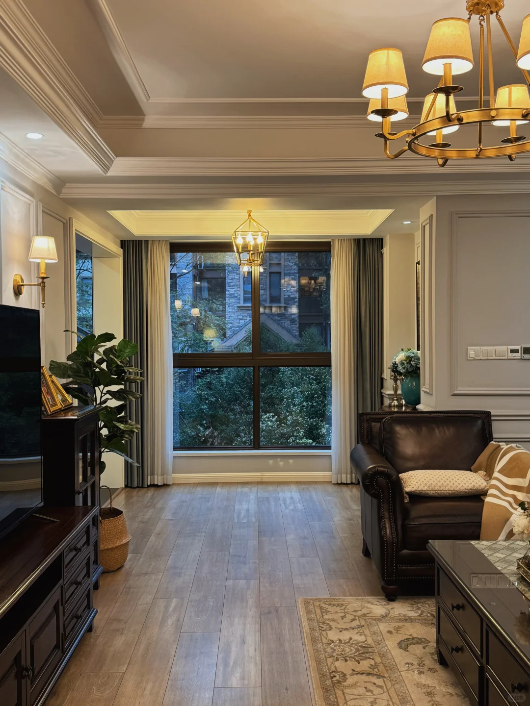 冬天也很漂亮的客厅