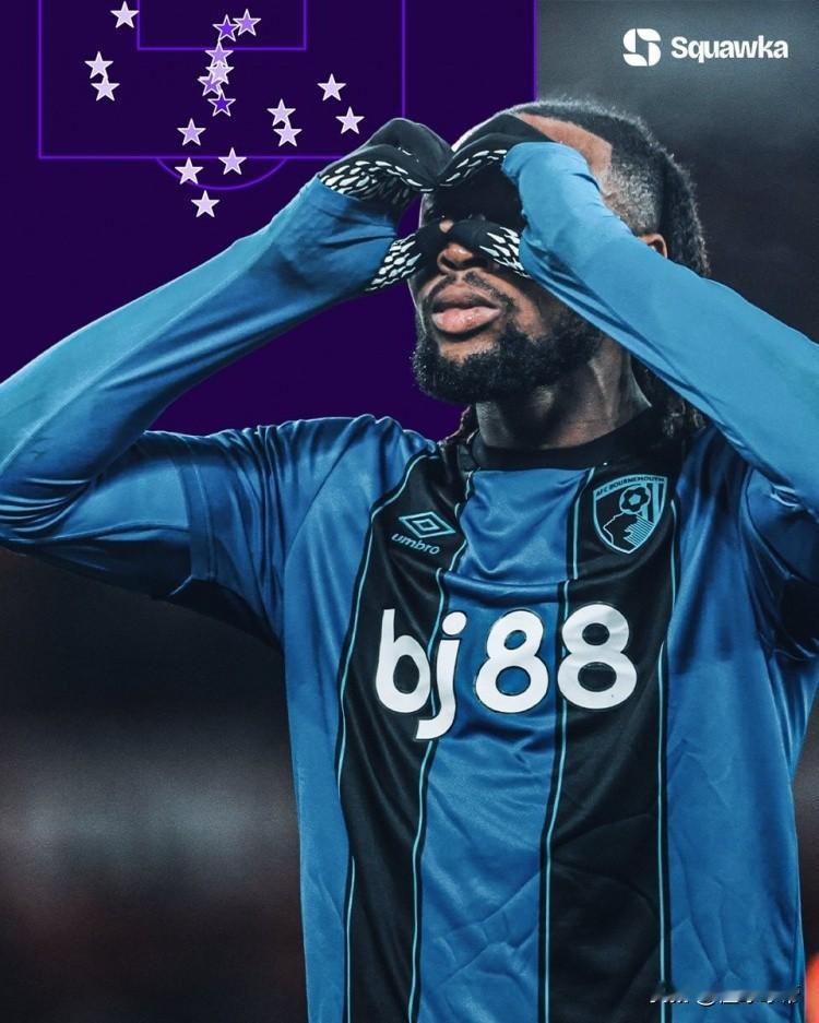 豪门球队望眼欲穿，伯恩茅斯边锋塞梅尼奥双脚进球相当均衡!

懂球的都知道，在足坛