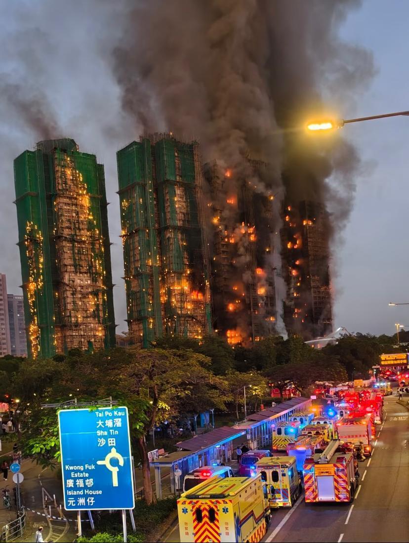 香港的大火给我们一个提示。