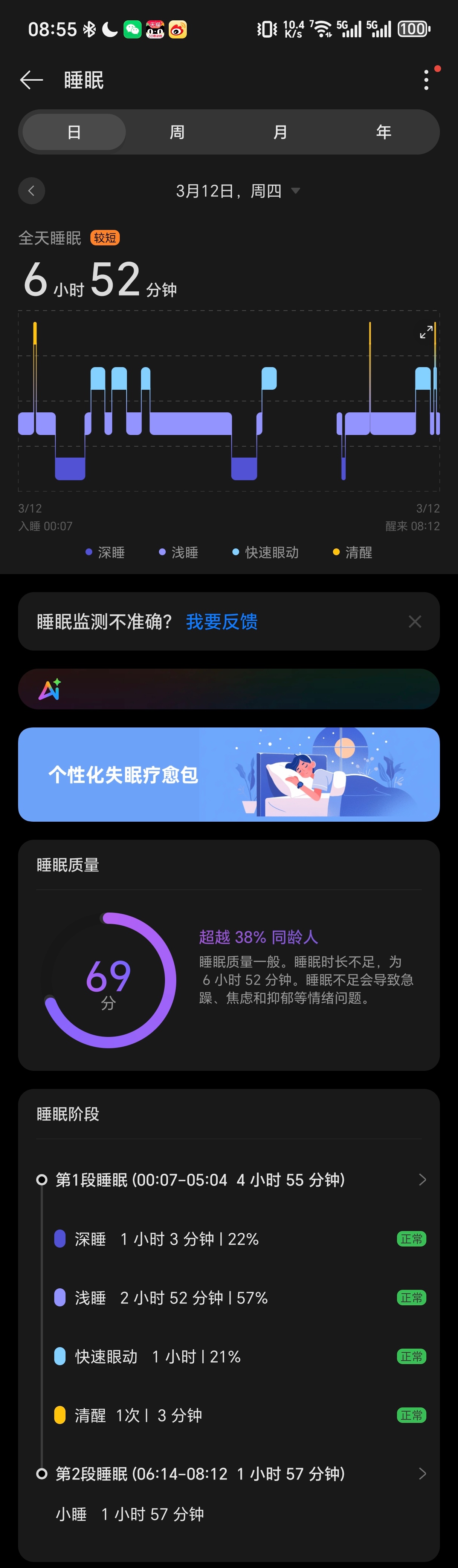 我媳妇不是给我买了个专柜价 5000 的睡眠枕嘛，昨晚睡了一下后不知道是心理作用