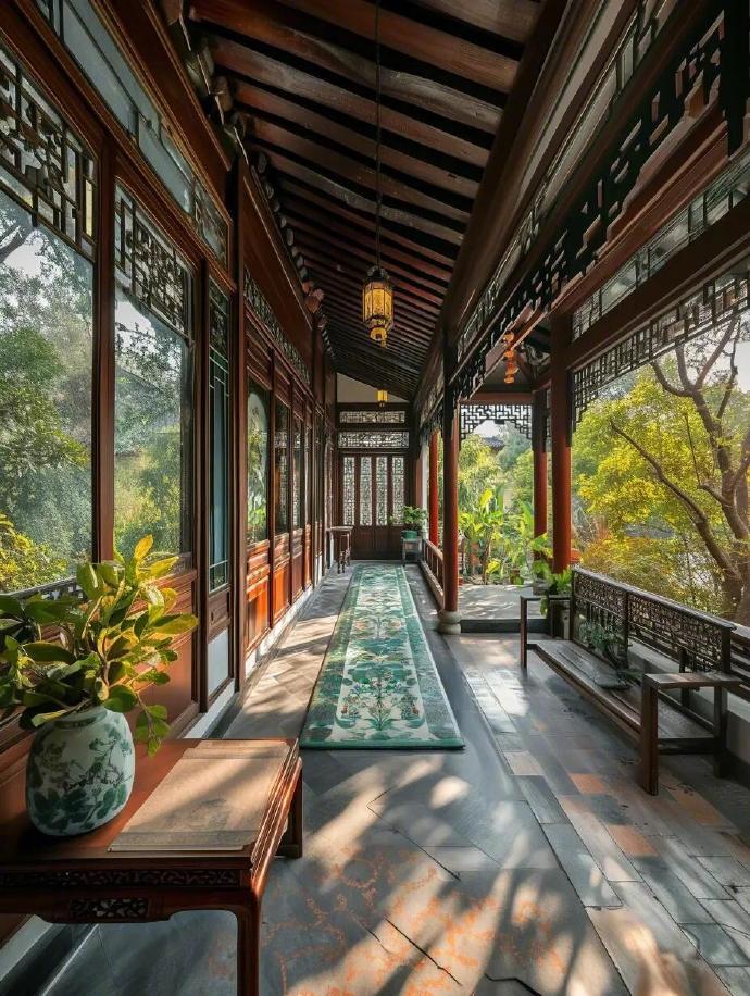 中式禅意小院 ！ ​🌿 ​​​
