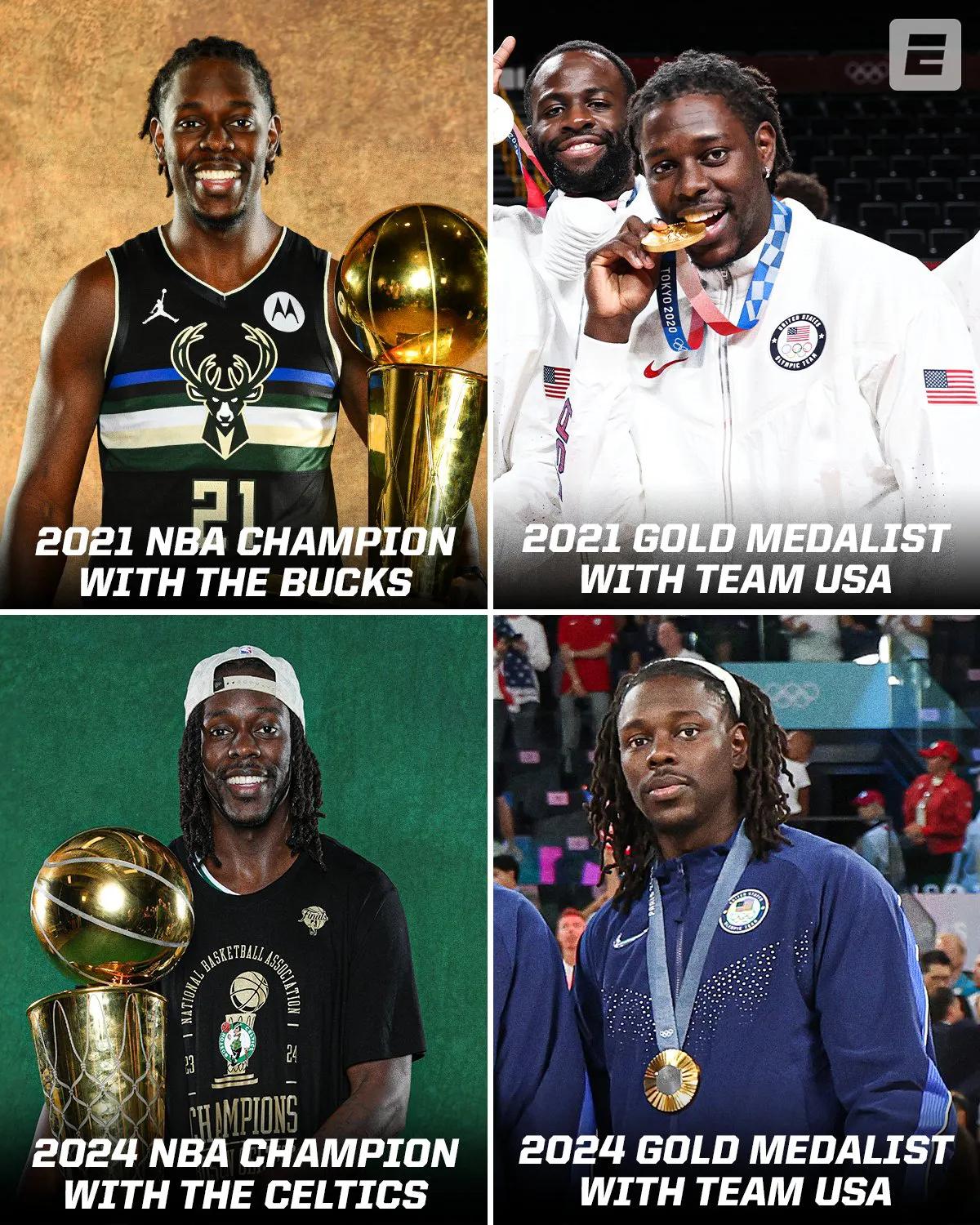 霍勒迪是真赢家！

在2021年，霍勒迪跟随雄鹿拿到当赛季的NBA总冠军，又在当