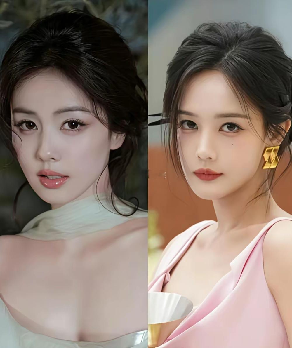 说实话，李一桐和白鹿你们觉得她们两个谁更美倒贴500万你更想娶谁