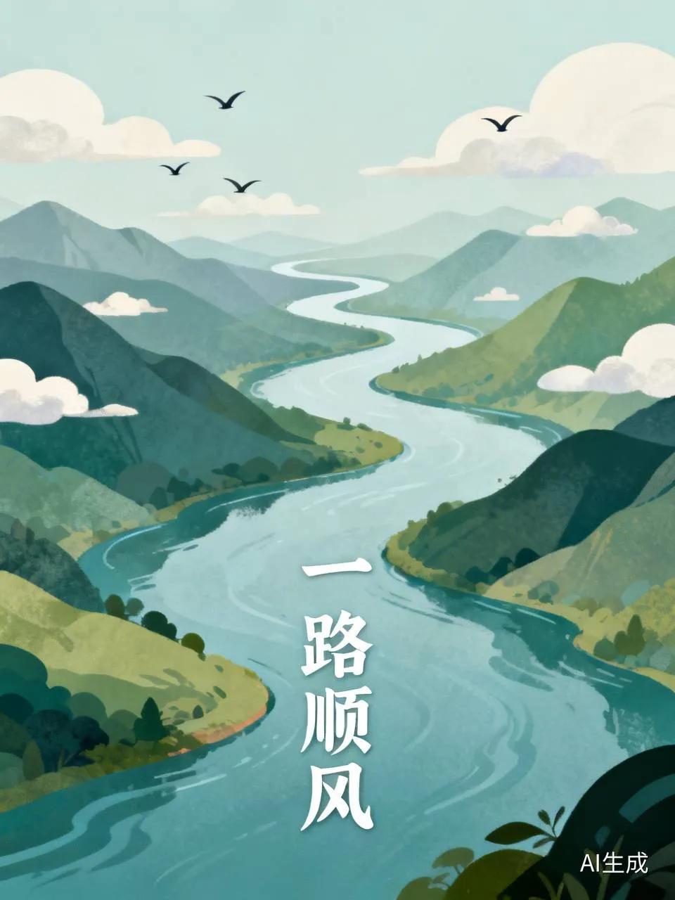出上：策马穿行千里雾，
对下：骑车背扫六级风。
一一又快又省力[大笑][大笑][