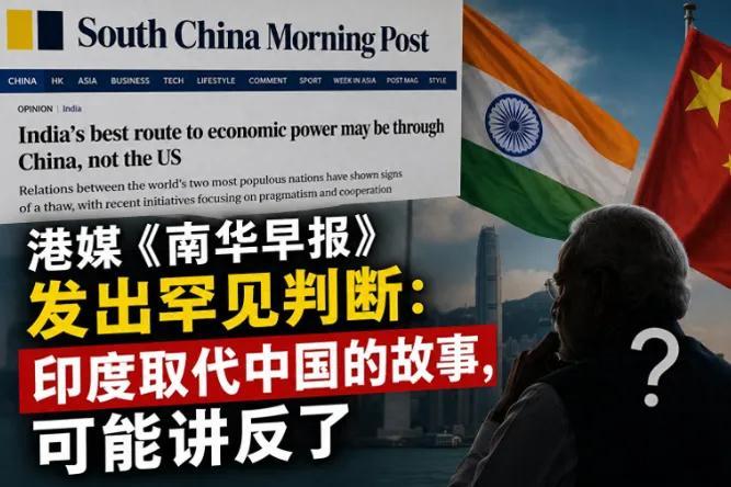 印度取代中国的产业故事，发现是白日梦，还写反了！多年来，西方舆论一直流行一套叙事