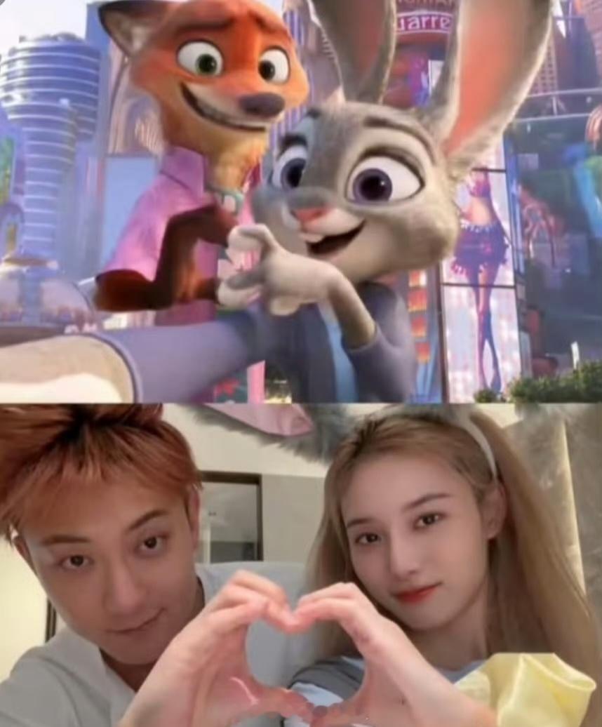 黄子韬徐艺洋COS尼克朱迪这两位是真会玩啊 